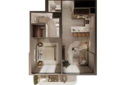 1 bedroom apartment